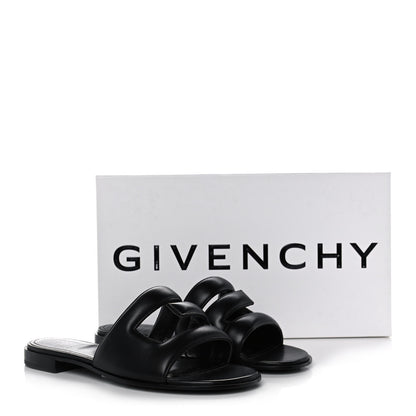 Givenchy Nappa G Flat Sandals 38 Black 9 of 9