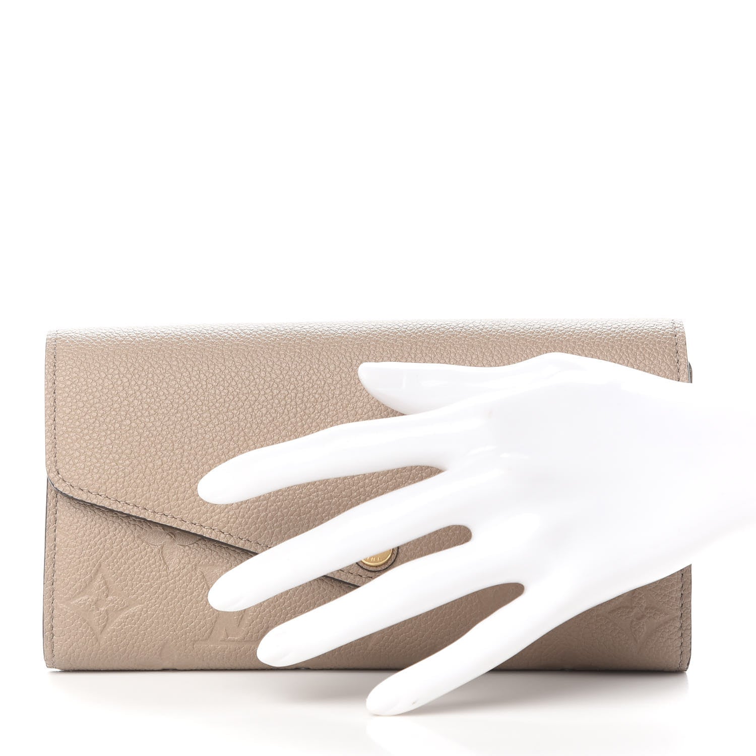 Louis Vuitton Empreinte Sarah Wallet NM Tourterelle 2 of 6