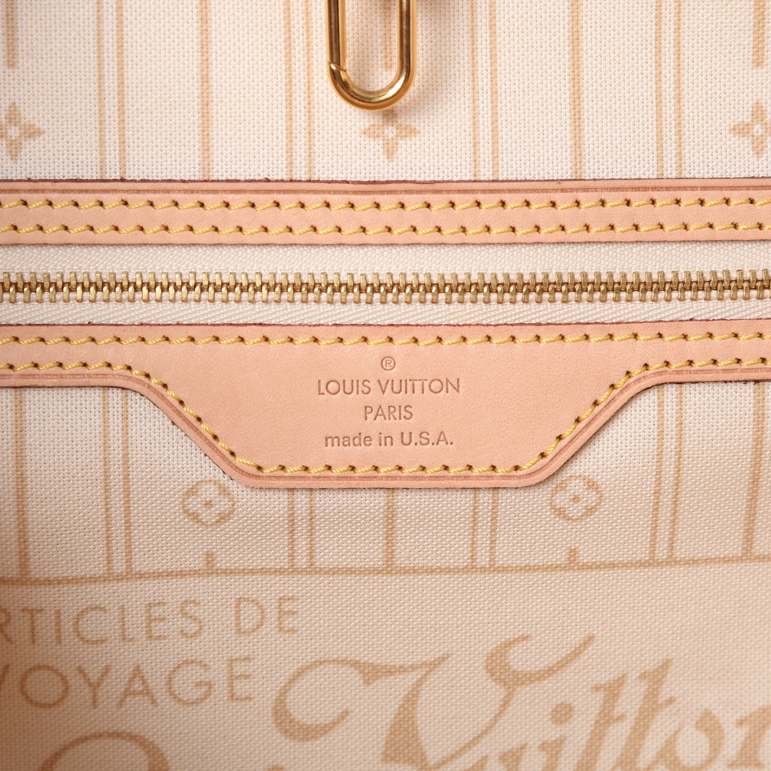 Louis Vuitton Damier Azur Neverfull GM 6 of 8