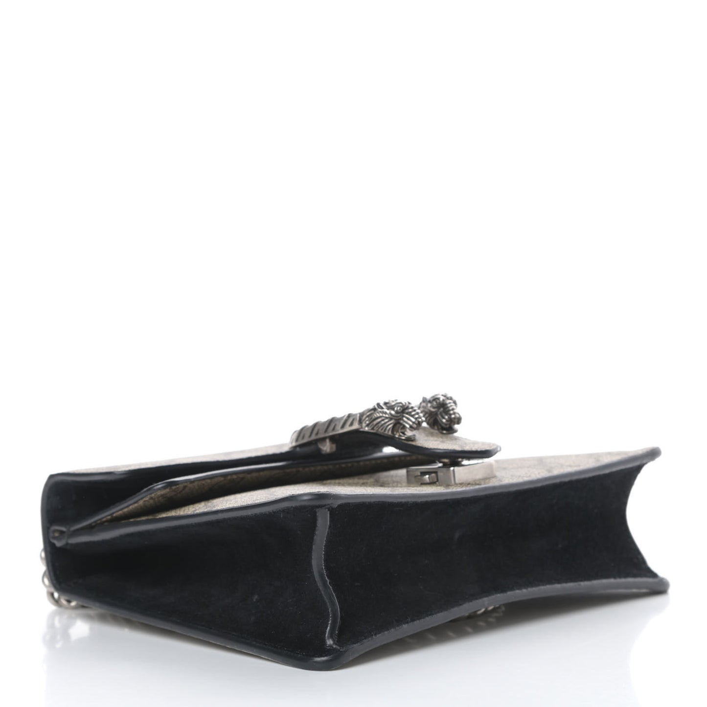 GG Supreme Monogram Mini Dionysus Shoulder Bag Black