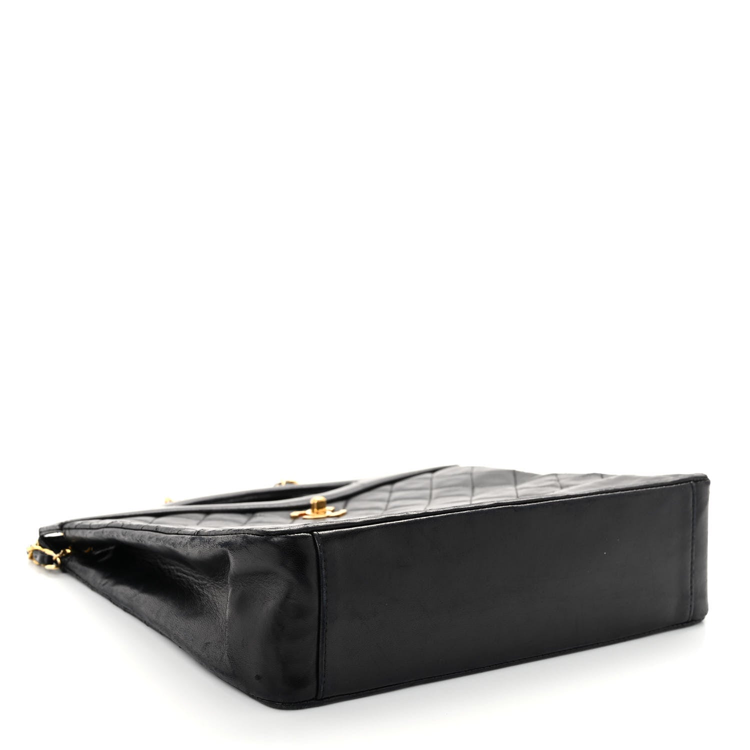Chanel Lambskin Quilted 31 Shopping Bag Black 4 of 10