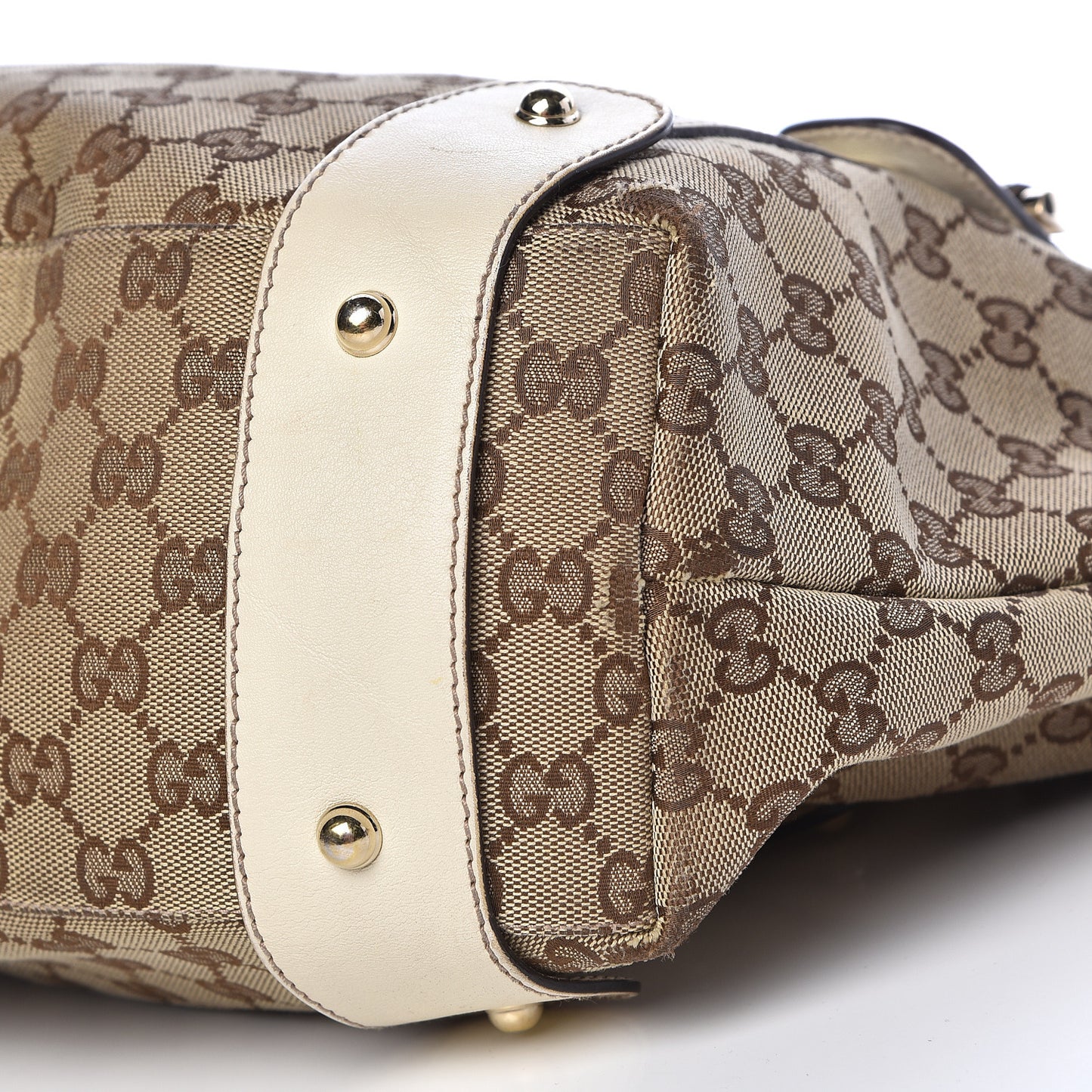 Monogram Medium Pelham Shoulder Bag Off White