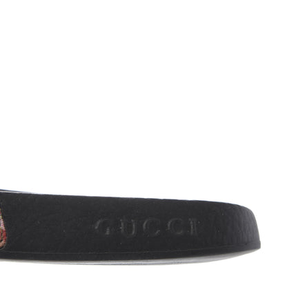 Gucci GG Supreme Monogram Blooms Slide Sandals 36 Beige Multicolor 8 of 9