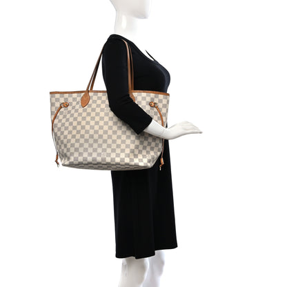 Louis Vuitton Damier Azur Neverfull MM 2 of 12