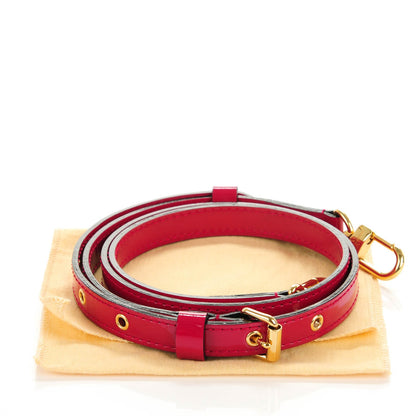 Louis Vuitton Patent 16mm Adjustable Shoulder Strap Rose Indien 6 of 6