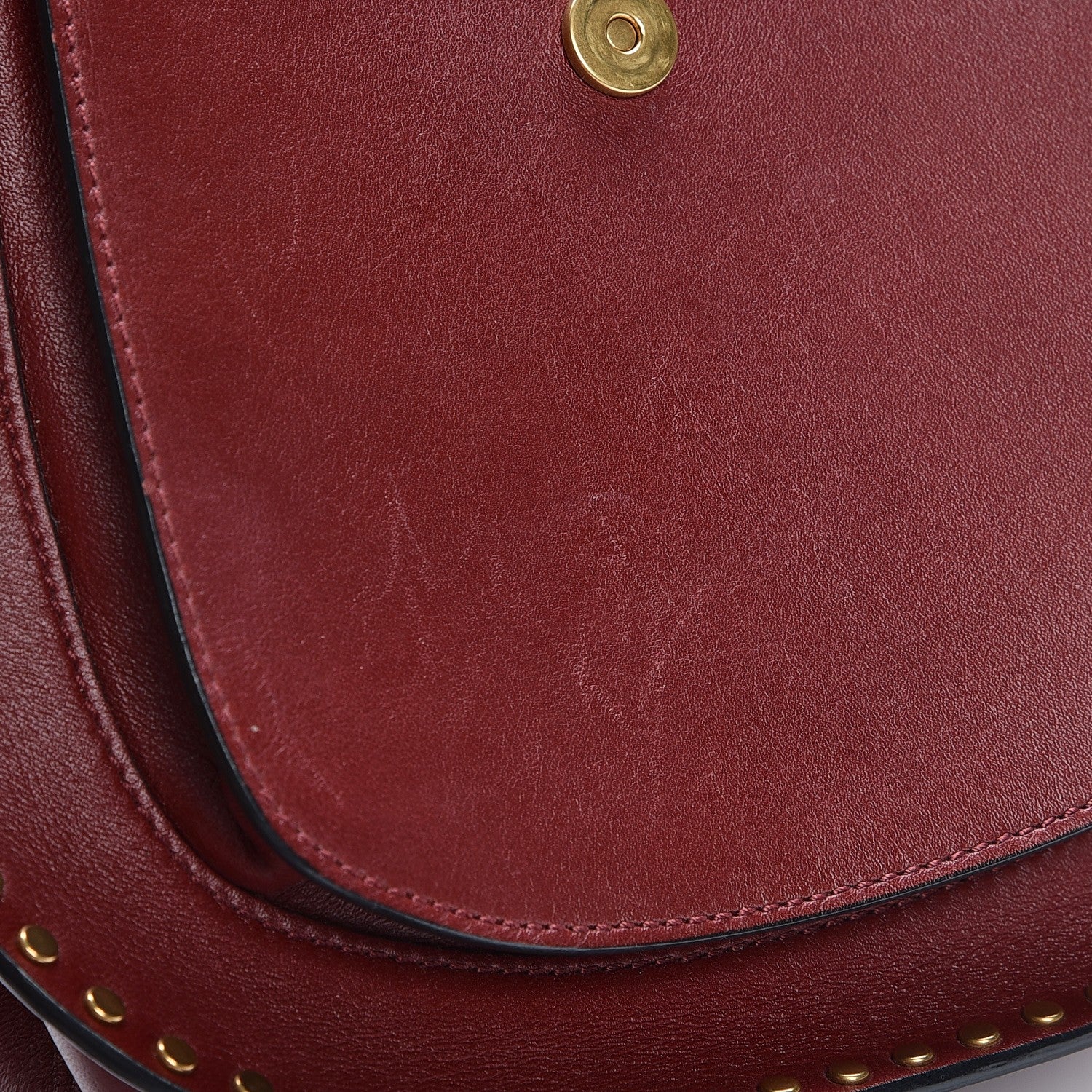 Chloe Calfskin Braided Small Hudson Shoulder Bag Sienna Red 7 of 10