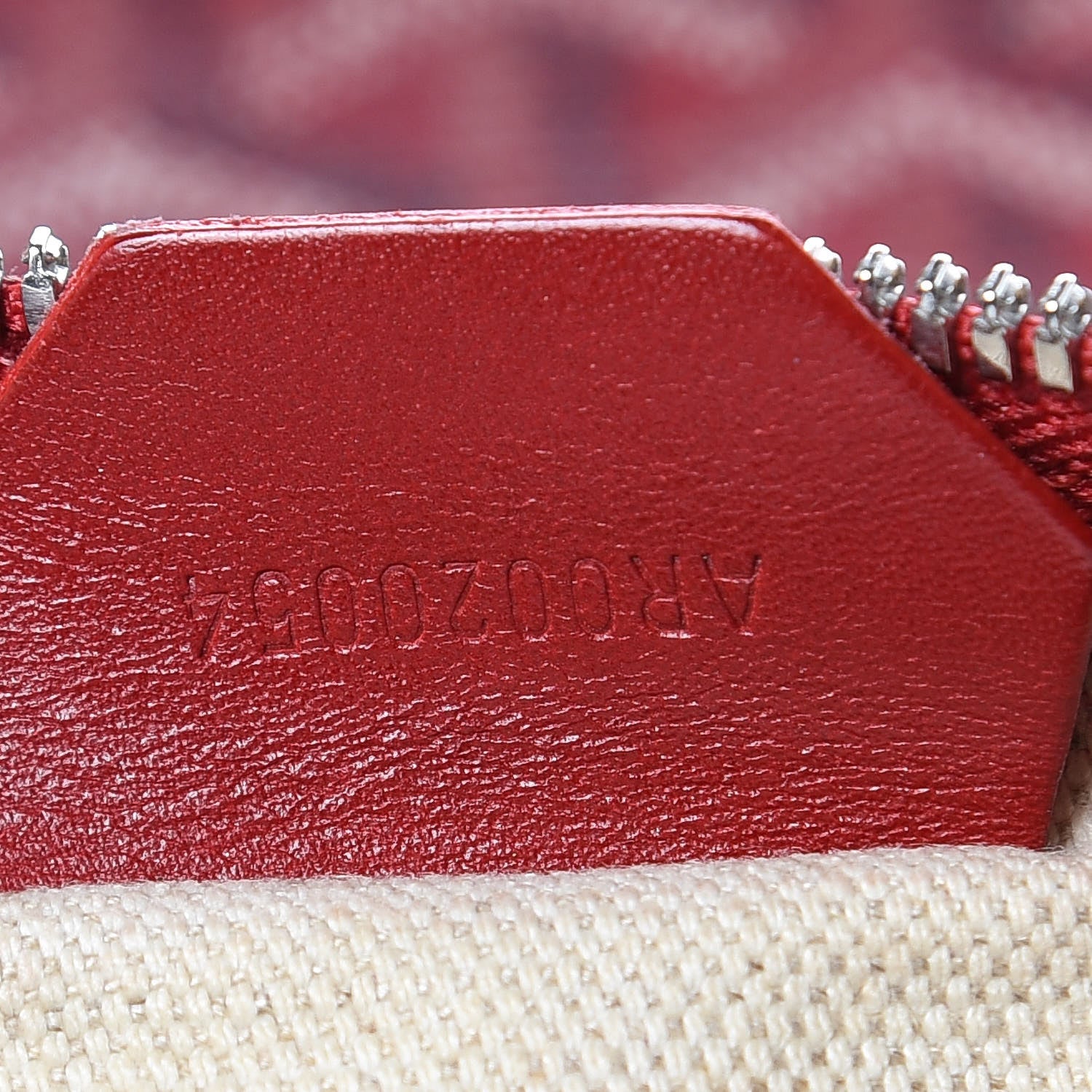 Goyard Goyardine Fidji Zip Hobo Red 7 of 14