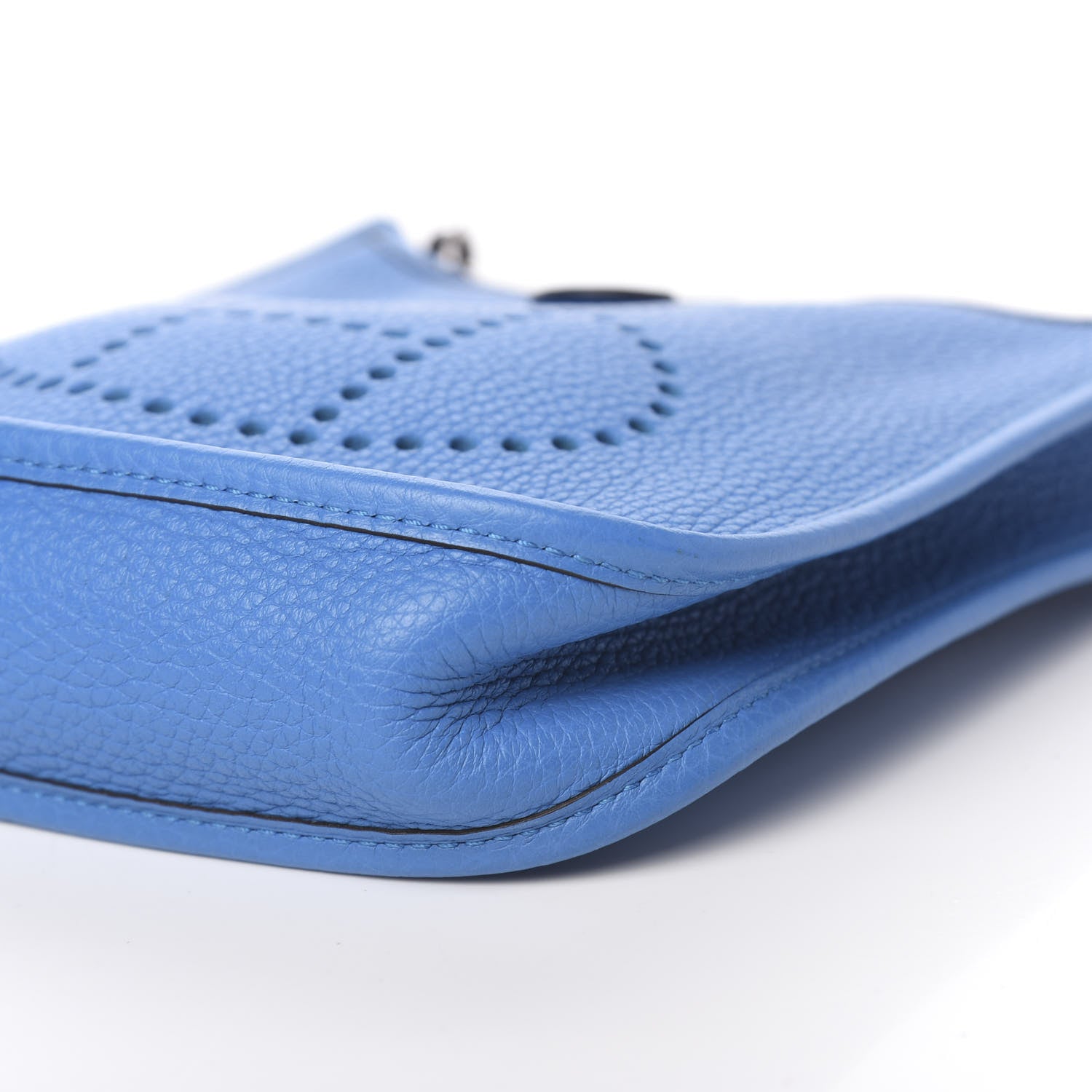 Hermes Taurillon Clemence Evelyne TPM Bleu Zanzibar 9 of 11