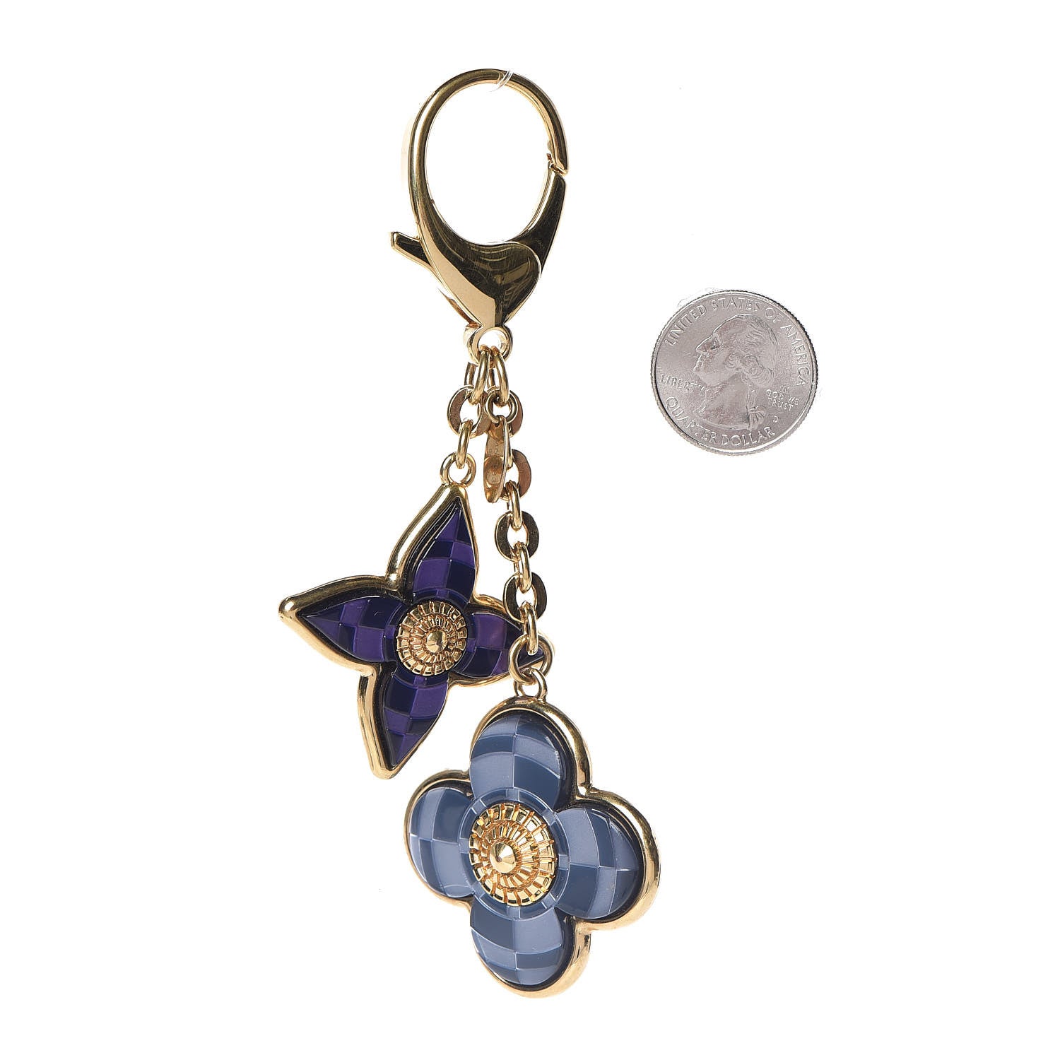 Louis Vuitton Mosaique Bag Charm Blue 2 of 4