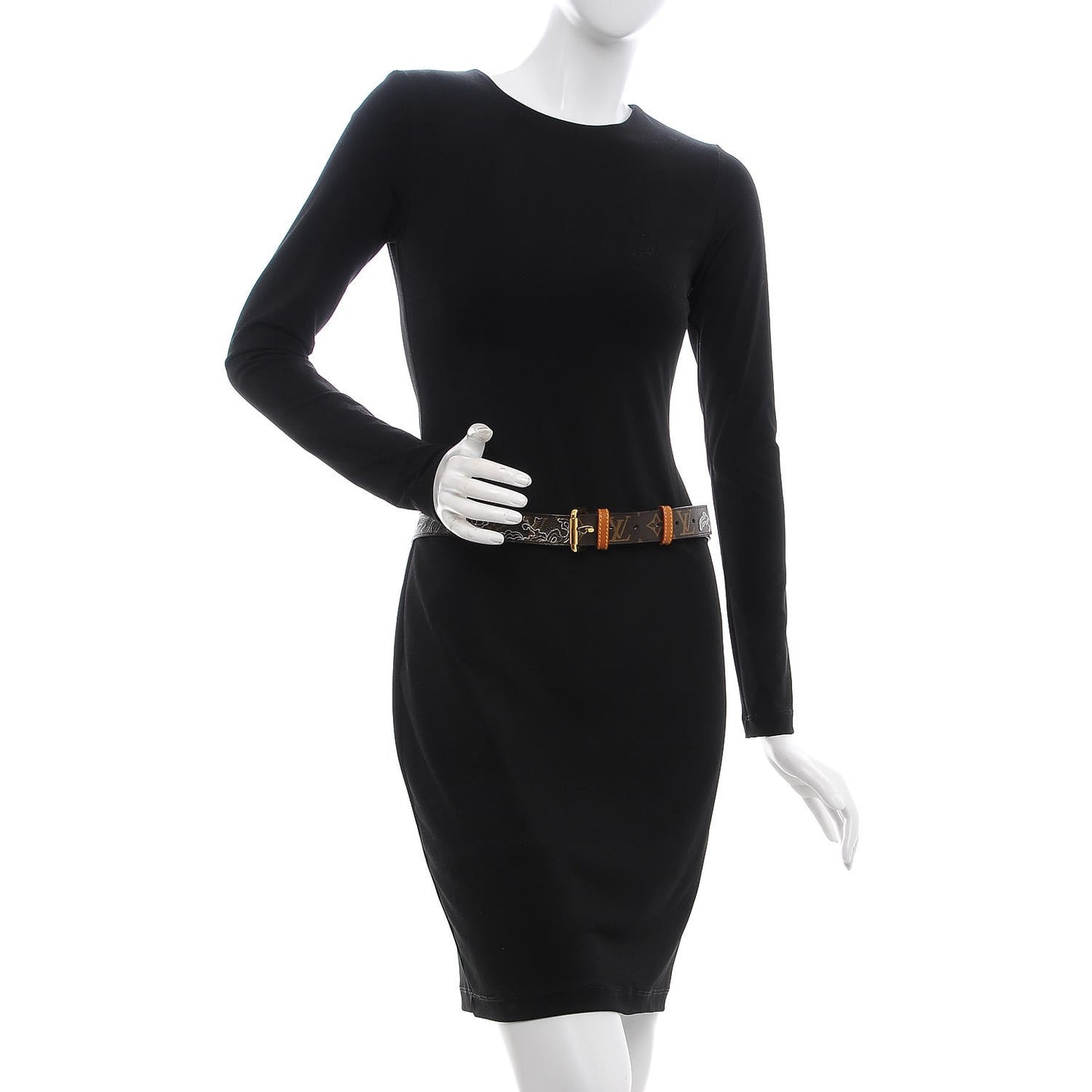 Monogram Dentelle Belt 90 36