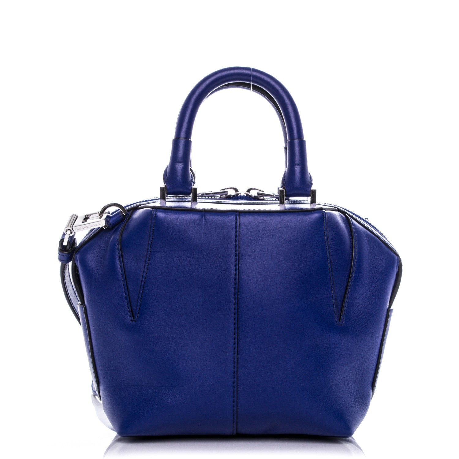 Alexander Wang Smooth Calfskin Mini Emile Vein Rhodium Hardware 1 of 6