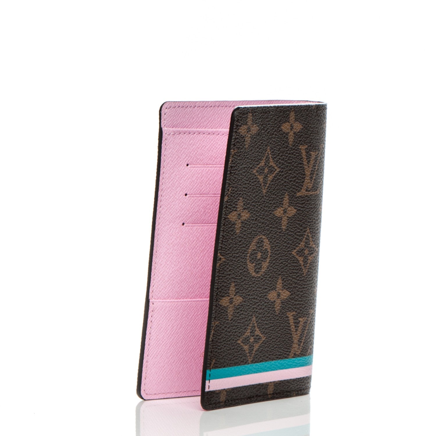 Louis Vuitton Monogram 2016 Christmas Animation Passport Cover Rose Ballerine 3 of 12
