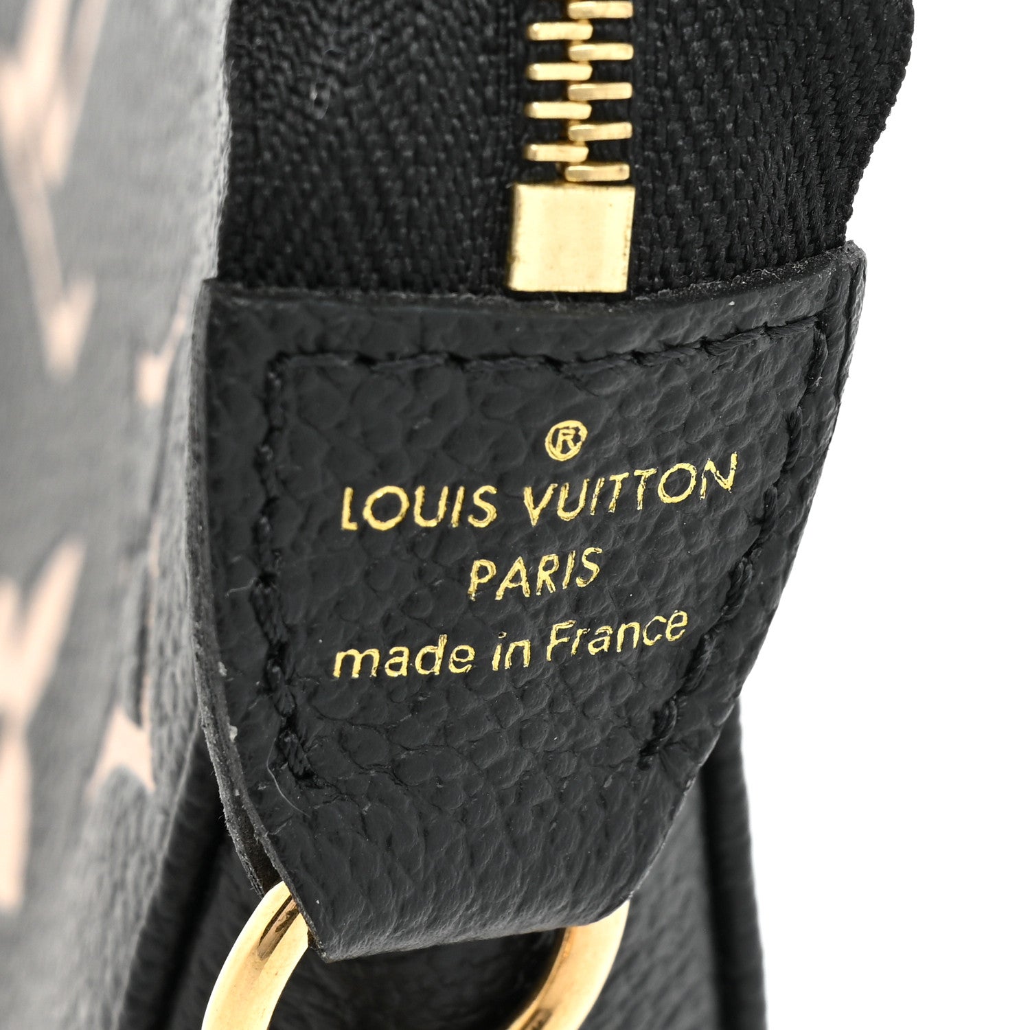 Louis Vuitton Empreinte Monogram Giant Mini Pochette Accessories Black 6 of 8