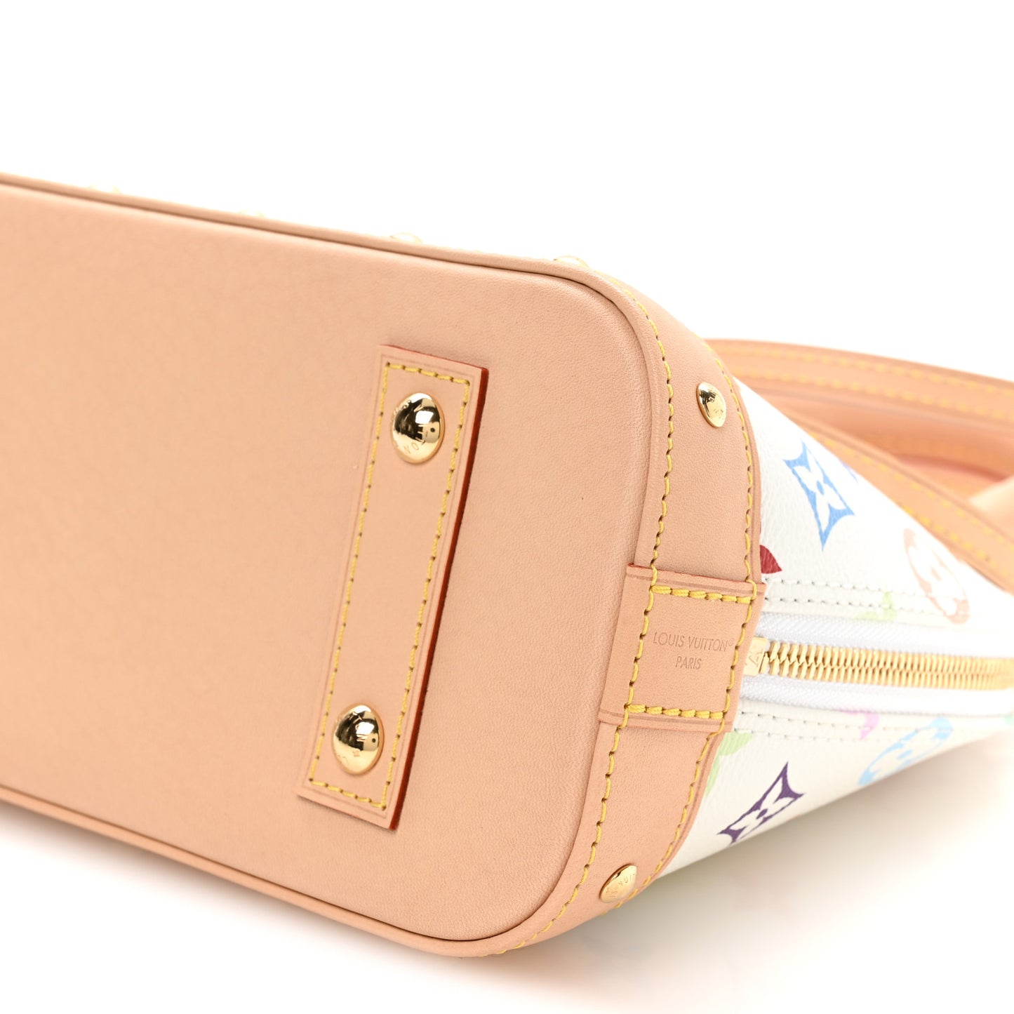 LV x TM Monogram Multicolor Alma BB White