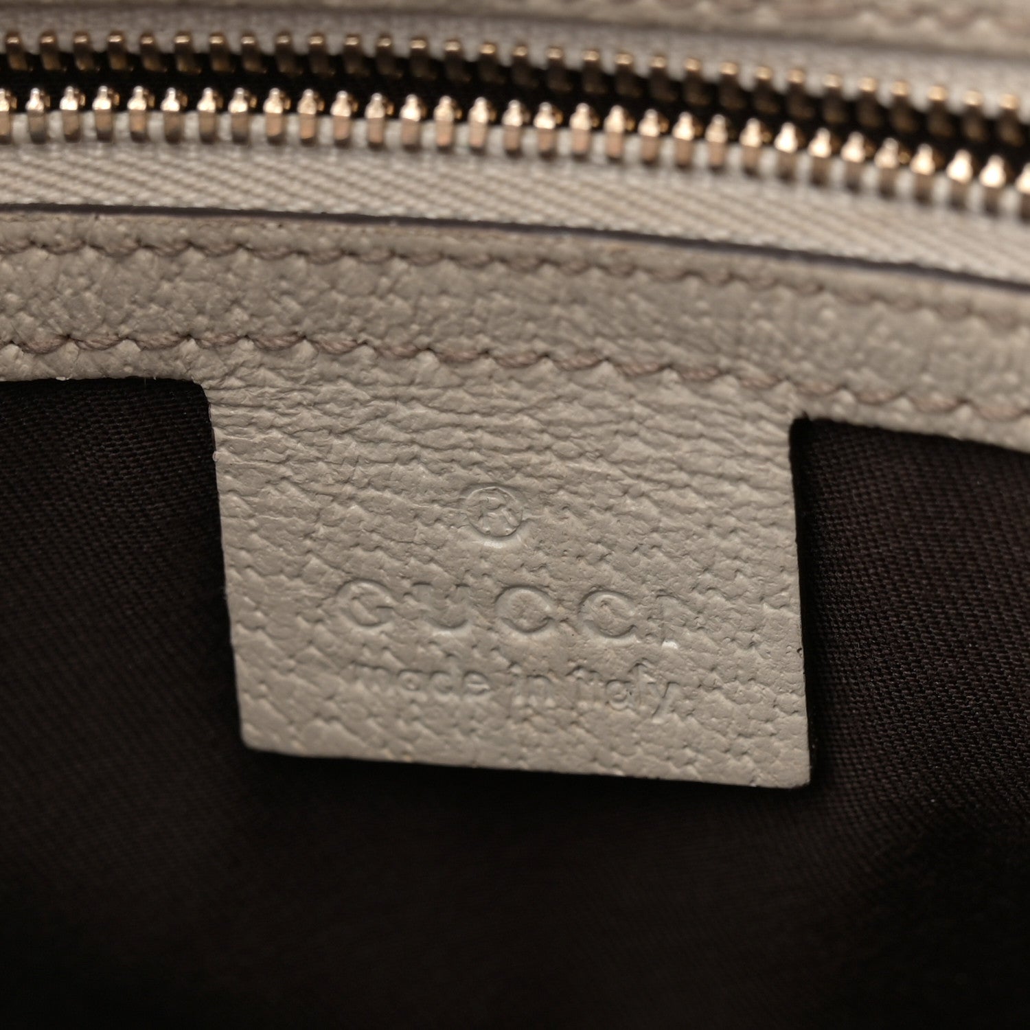 Gucci Monogram Bamboo Horsebit Hobo Off White 6 of 16