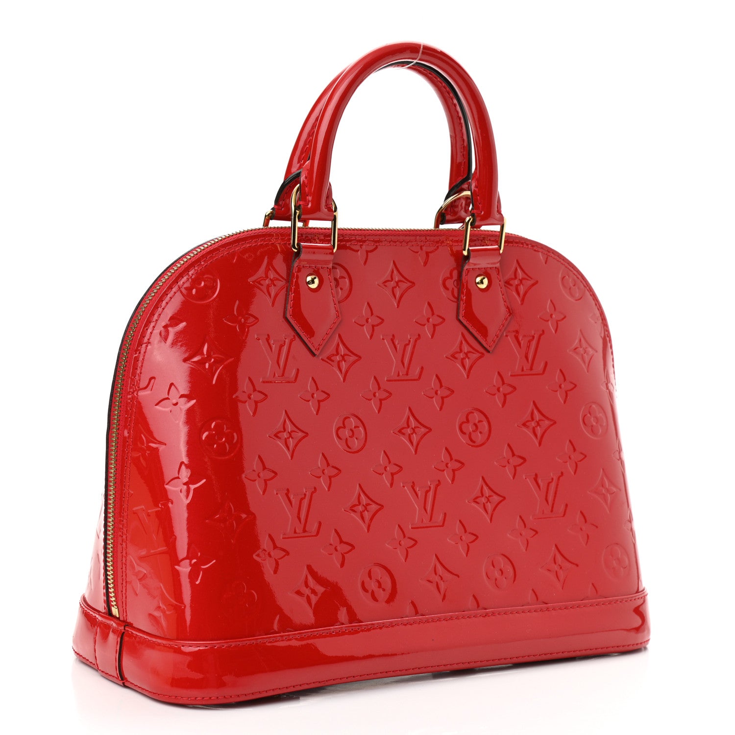 Louis Vuitton Vernis Alma PM Pomme D'Amour 3 of 10