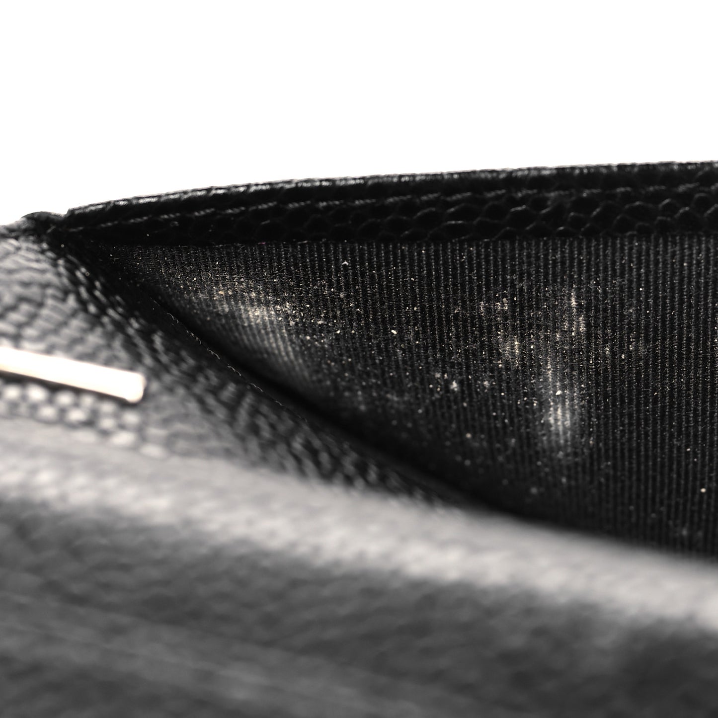 Caviar Quilted Agenda Cover Black