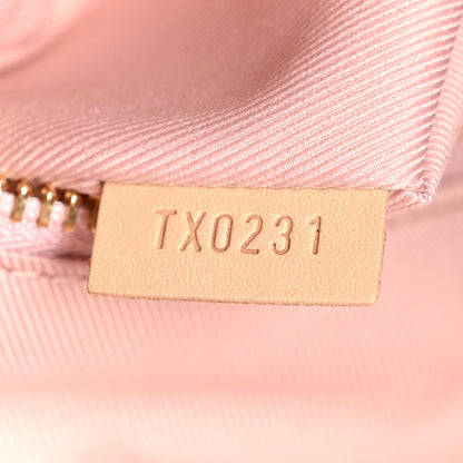 Louis Vuitton Damier Azur Graceful MM Rose Ballerine 7 of 10
