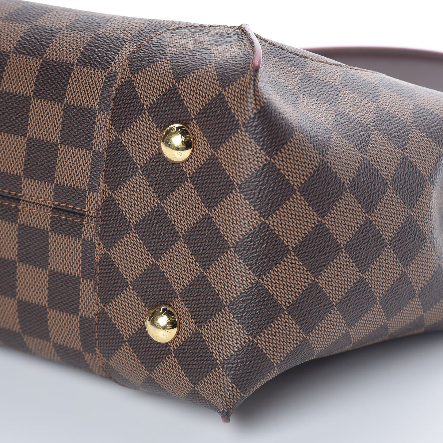 Damier Ebene Caissa Hobo Cherry