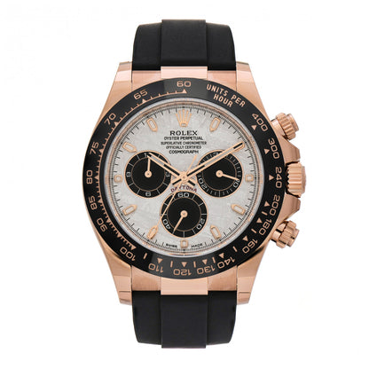 Rolex 18K Everose Gold Oysterflex Meteorite 40mm Oyster Perpetual Cosmograph Daytona Watch 116515LN 1 of 5