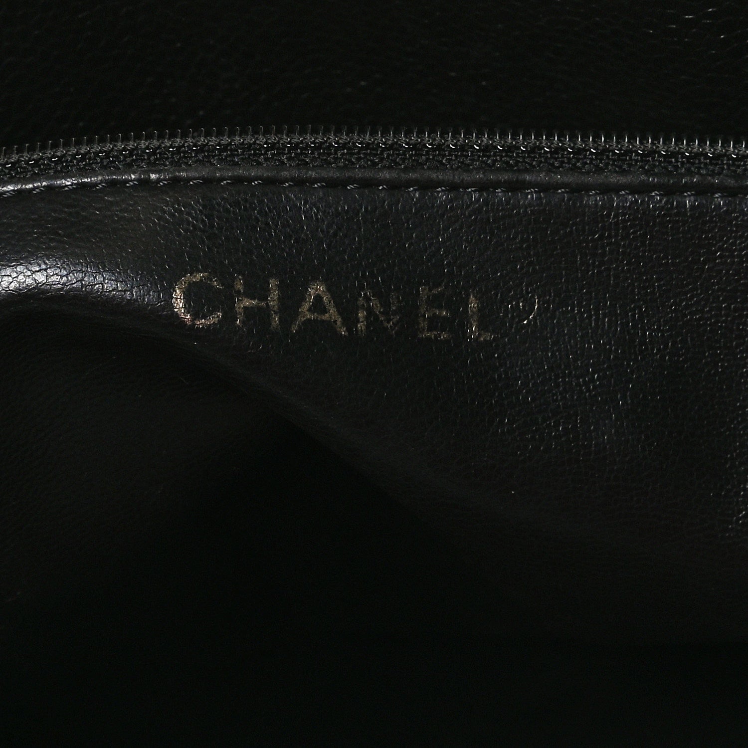 Chanel Caviar CC Shoulder Bag Black 6 of 18