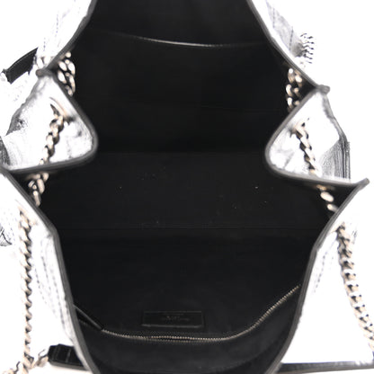 Saint Laurent Crinkled Calfskin Matelasse Monogram Niki Shoulder Bag Black 5 of 10