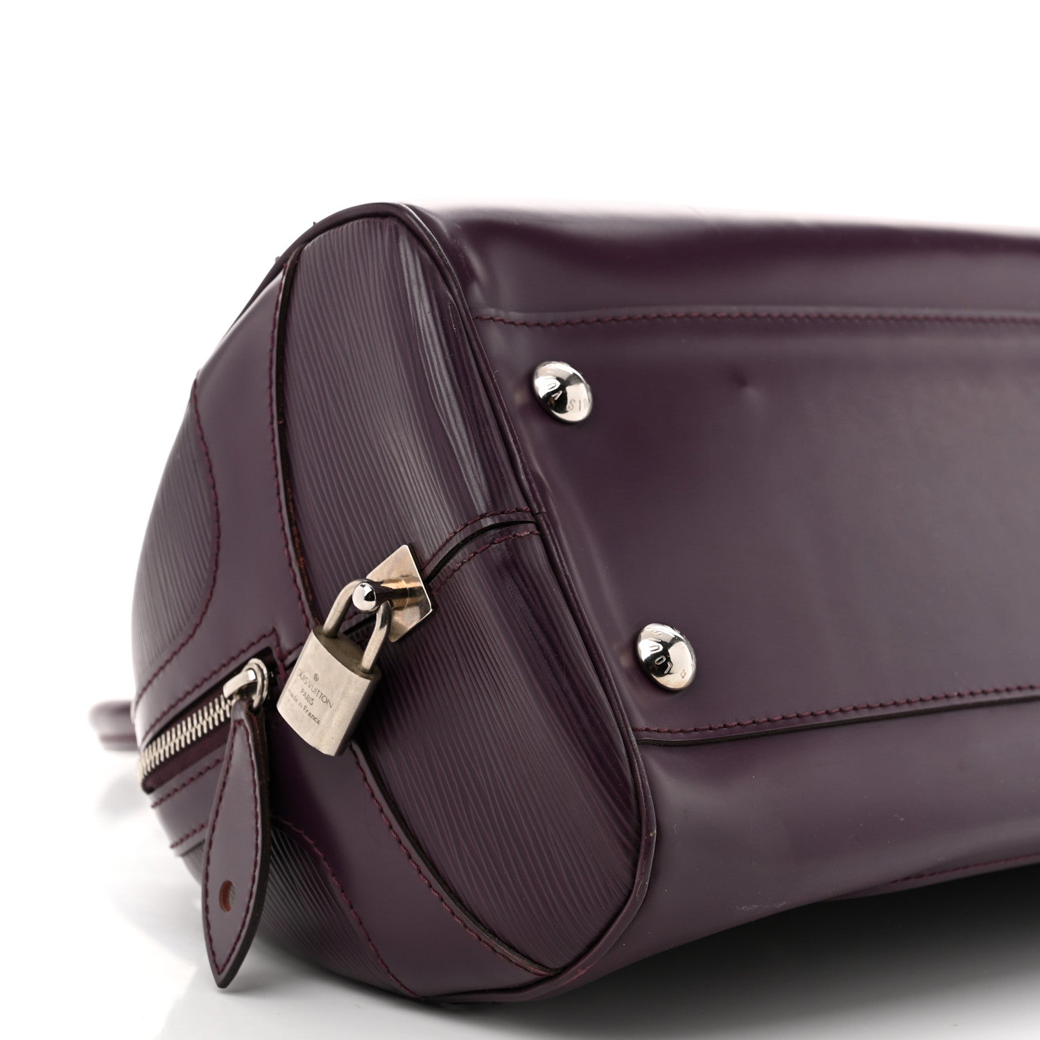 Louis Vuitton Epi Bowling Montaigne PM Cassis 8 of 13