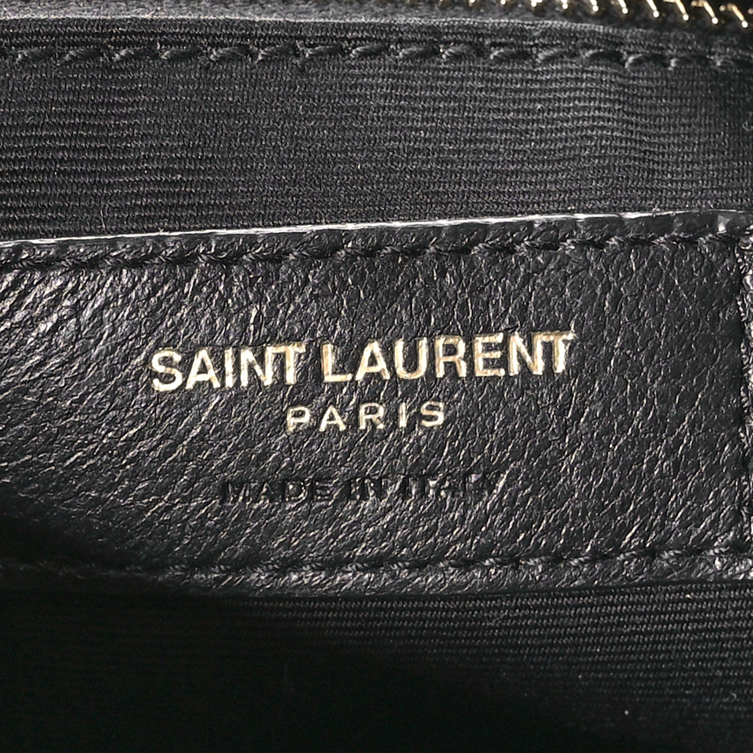 Saint Laurent Lambskin Matelasse Monogram Joe Backpack Black 6 of 11