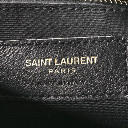 Saint Laurent Lambskin Matelasse Monogram Joe Backpack Black 6 of 11