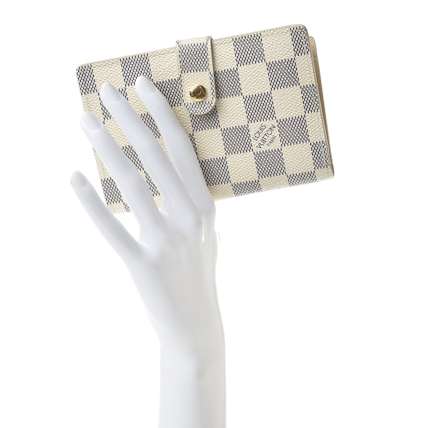 Louis Vuitton Damier Azur French Purse Wallet 2 of 10