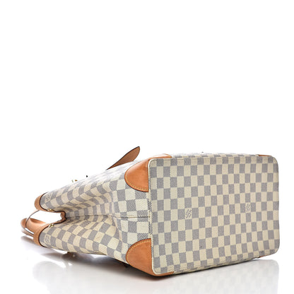 Louis Vuitton Damier Azur Hampstead MM 4 of 17