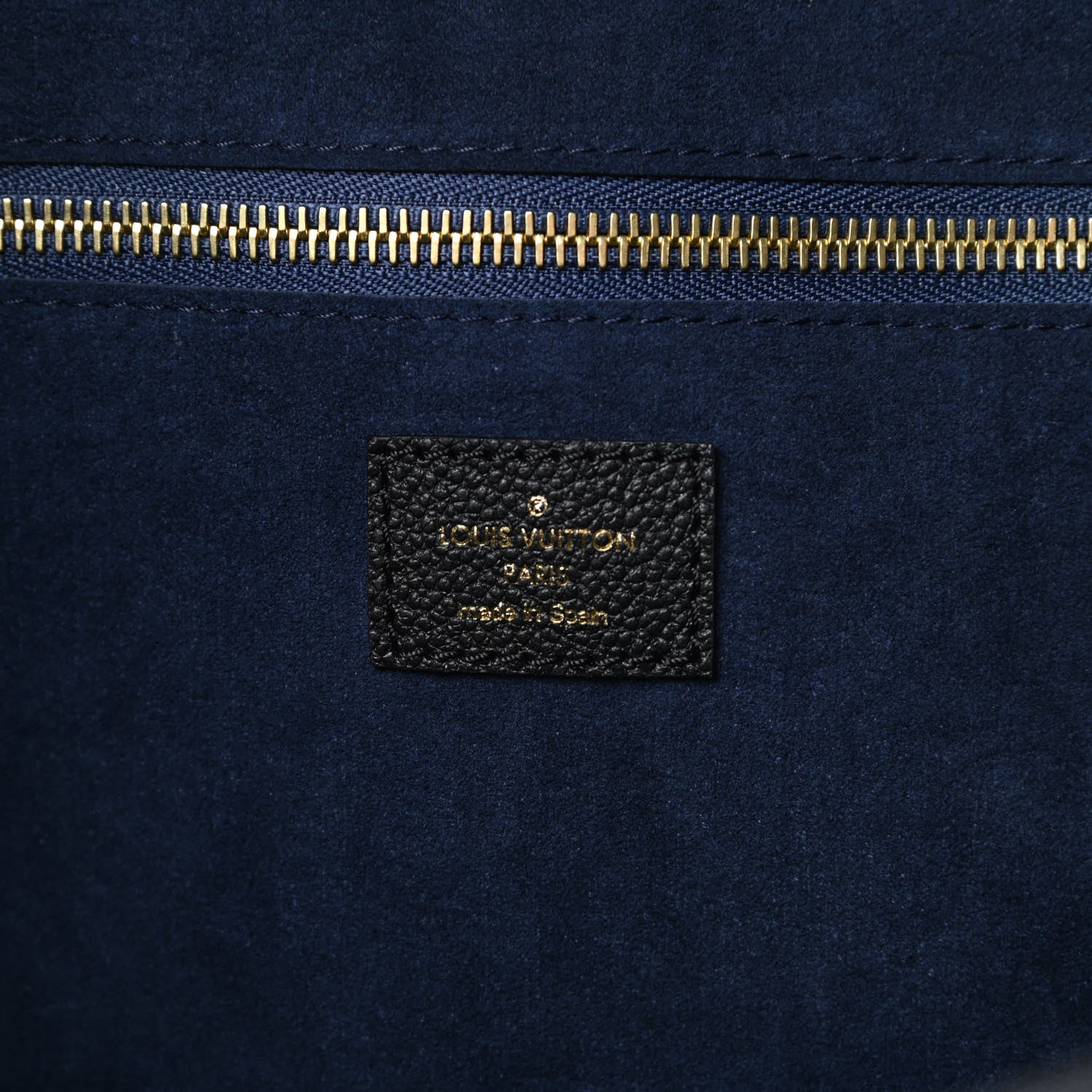 Louis Vuitton Empreinte Monogram Giant Neverfull MM Black 7 of 11