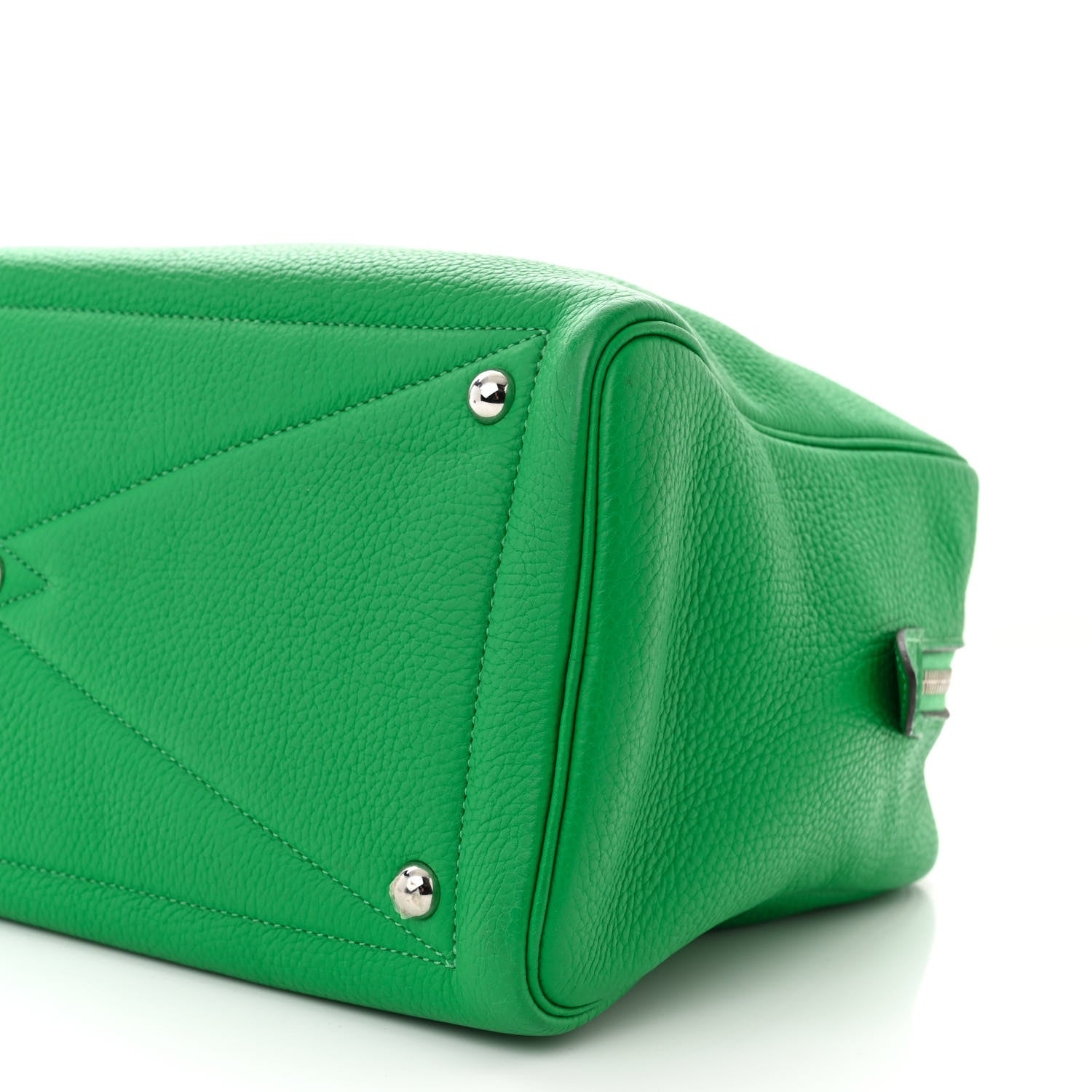 Hermes Taurillon Clemence Victoria II 35 Bambou 10 of 11