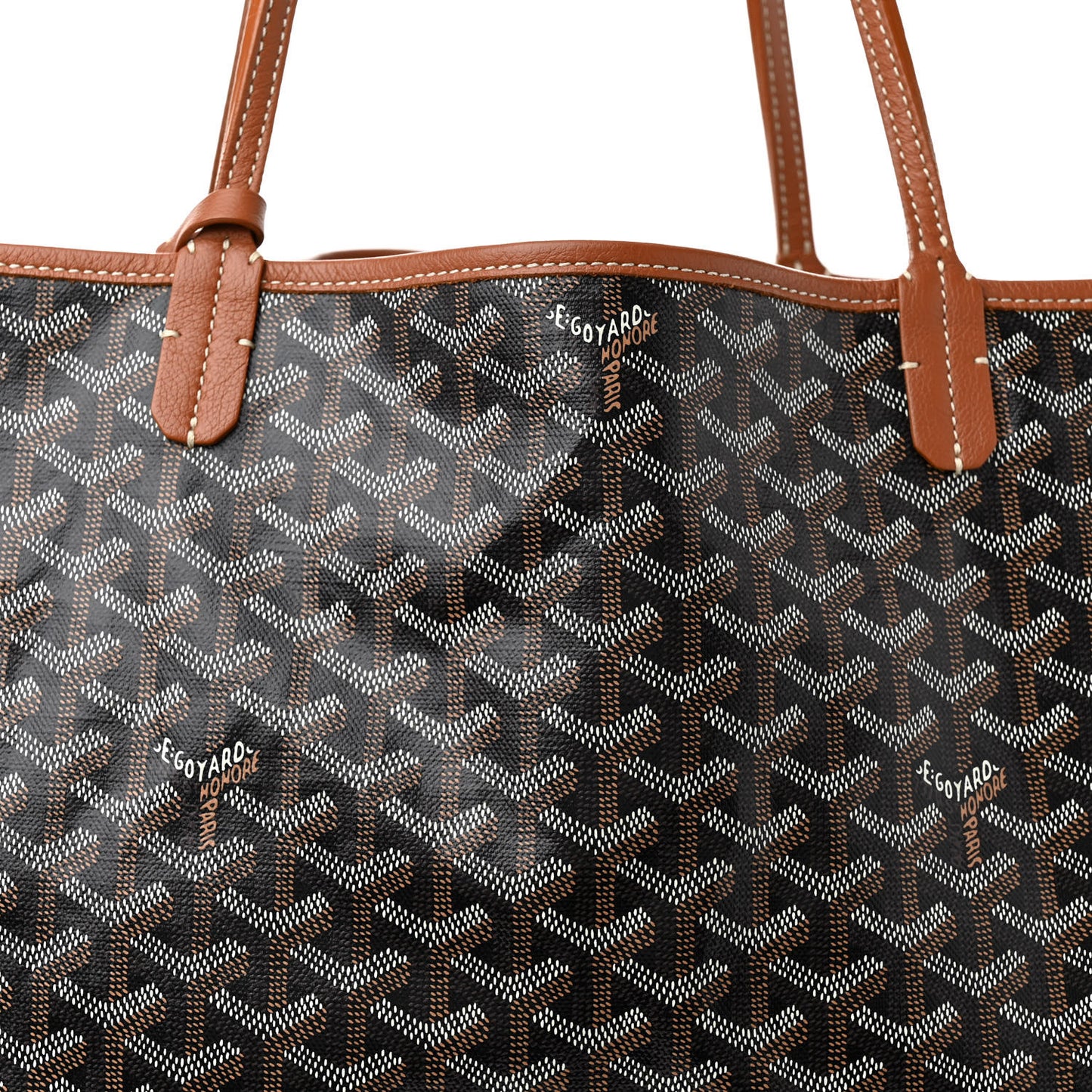 Goyardine Saint Louis GM Black Gold