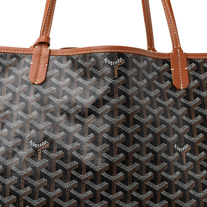 Goyard Goyardine Saint Louis GM Black Gold 8 of 14