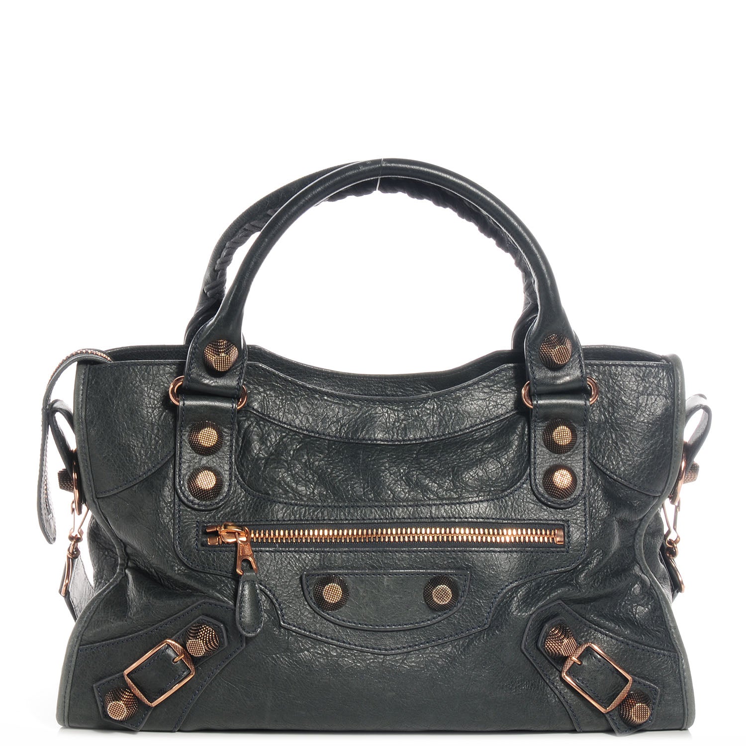 Balenciaga Agneau Giant 21 Rose Gold Hardware City Anthracite 1 of 11