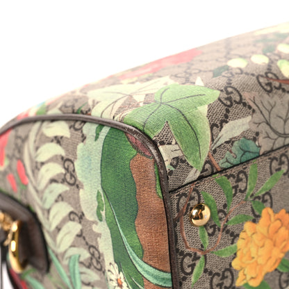 Gucci GG Supreme Monogram Tian Medium Boston Beige Multicolor New Acero 8 of 11