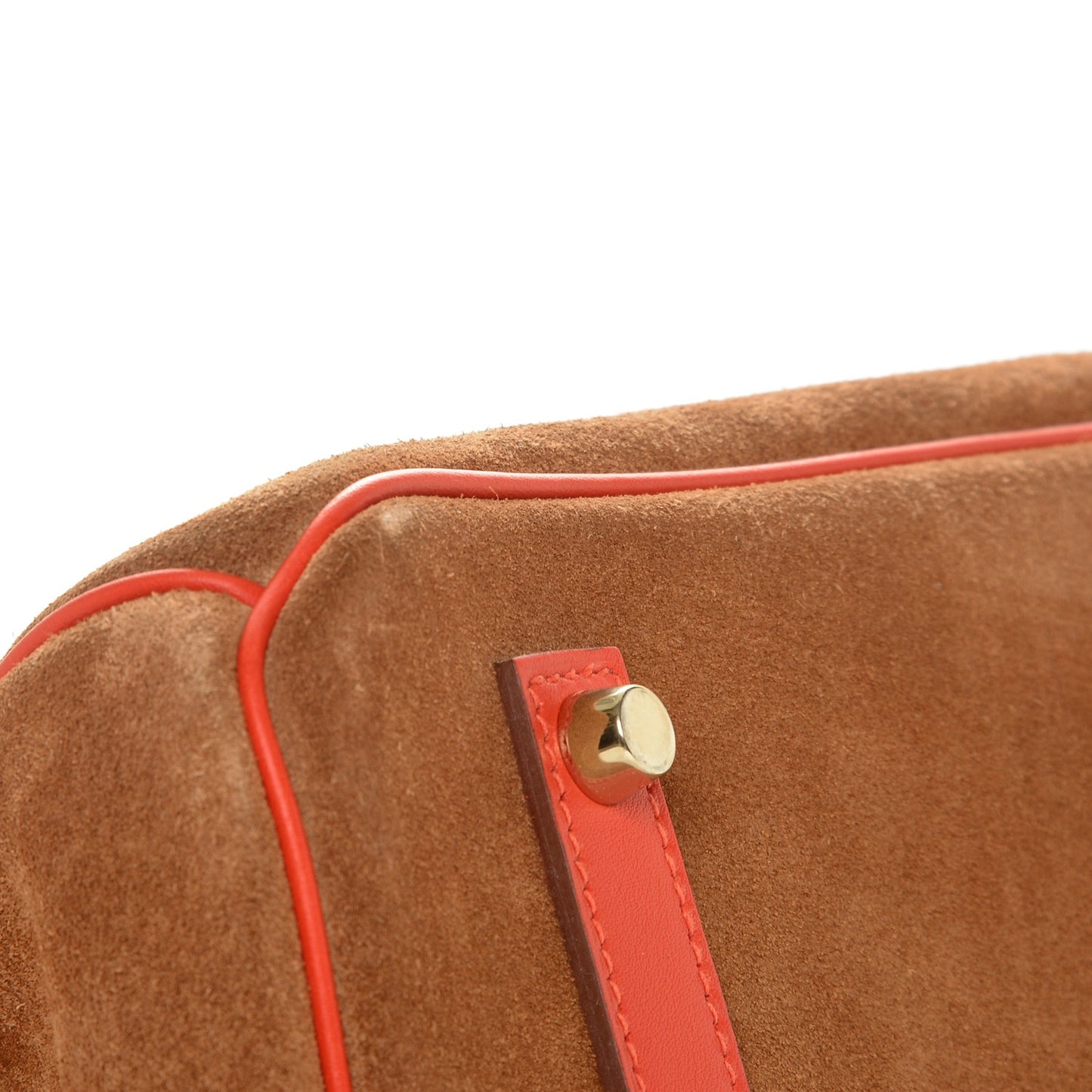 Veau Doblis Swift Grizzly Birkin 35 Chamois Capucine