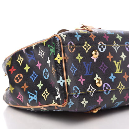 Louis Vuitton Monogram Multicolor Aurelia MM Black 7 of 8