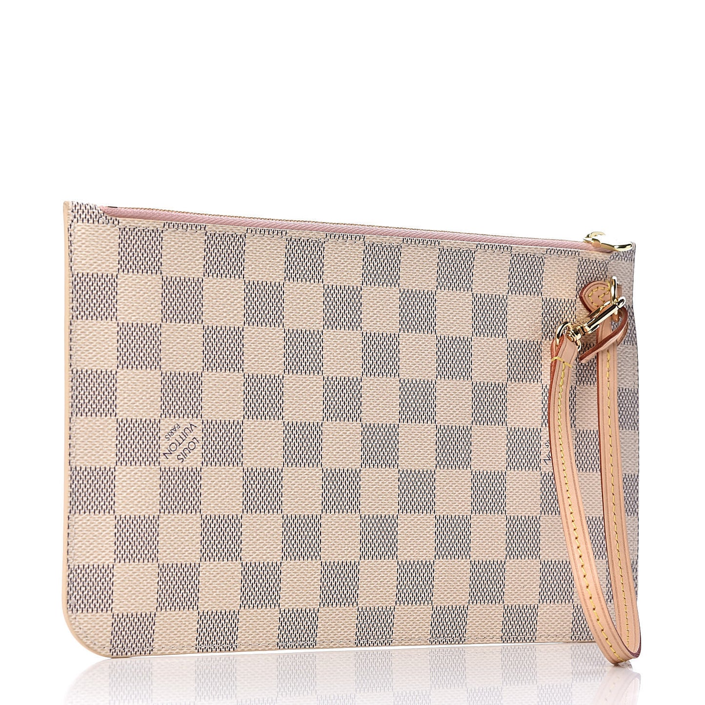 Damier Azur Neverfull MM GM Pochette Rose Ballerine