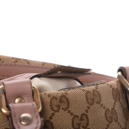Gucci Monogram Medium Joy Boston Light Pink 14 of 20