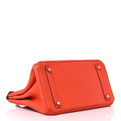 Hermes Togo Birkin 30 Capucine 4 of 13
