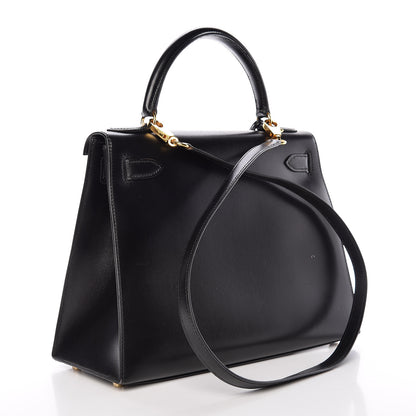 Hermes Box Kelly Sellier 28 Black 3 of 42