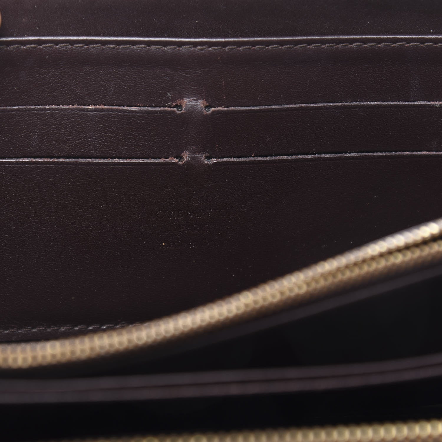 Louis Vuitton Vernis Zippy Wallet Amarante 8 of 9