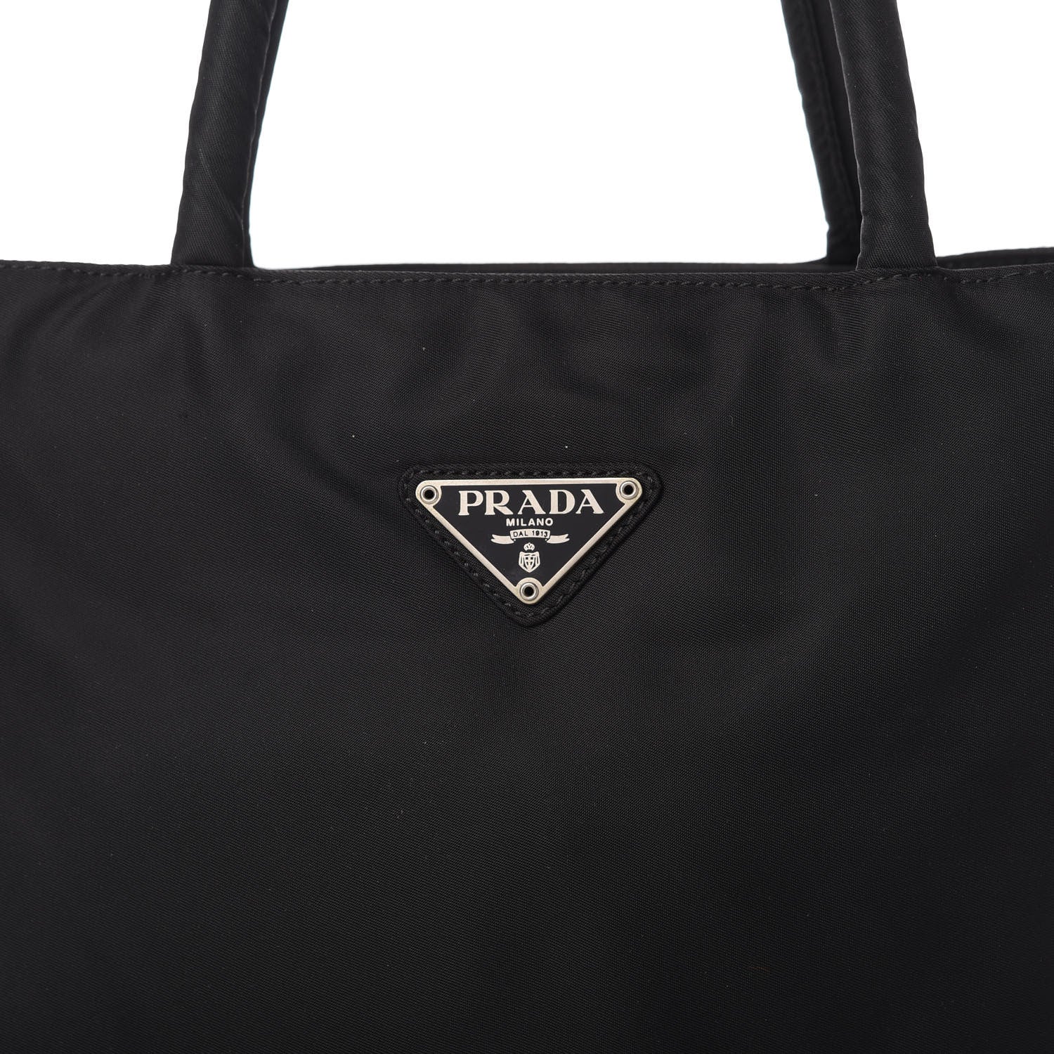 Prada Tessuto Nylon Tote Black 10 of 13