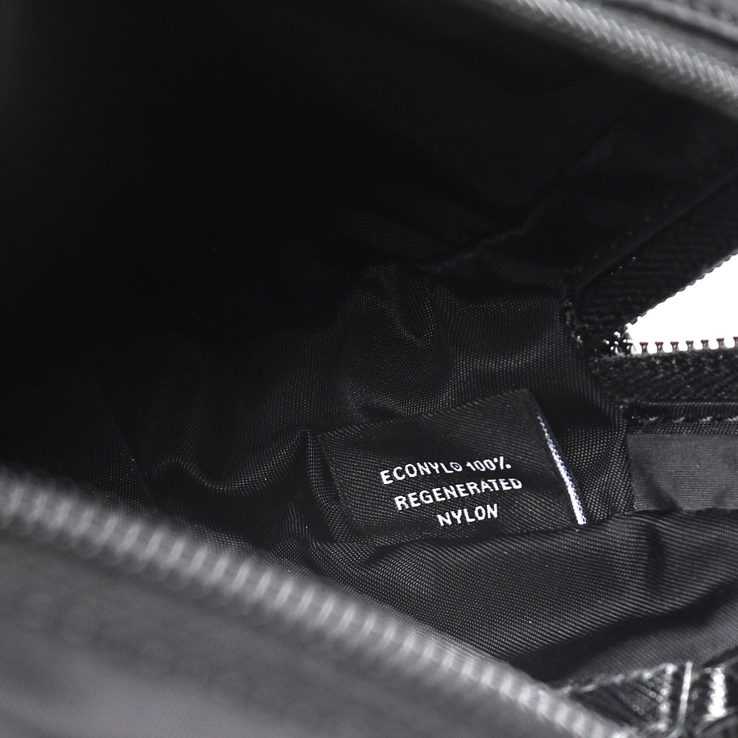 Tessuto Nylon Saffiano Belt Bag Black