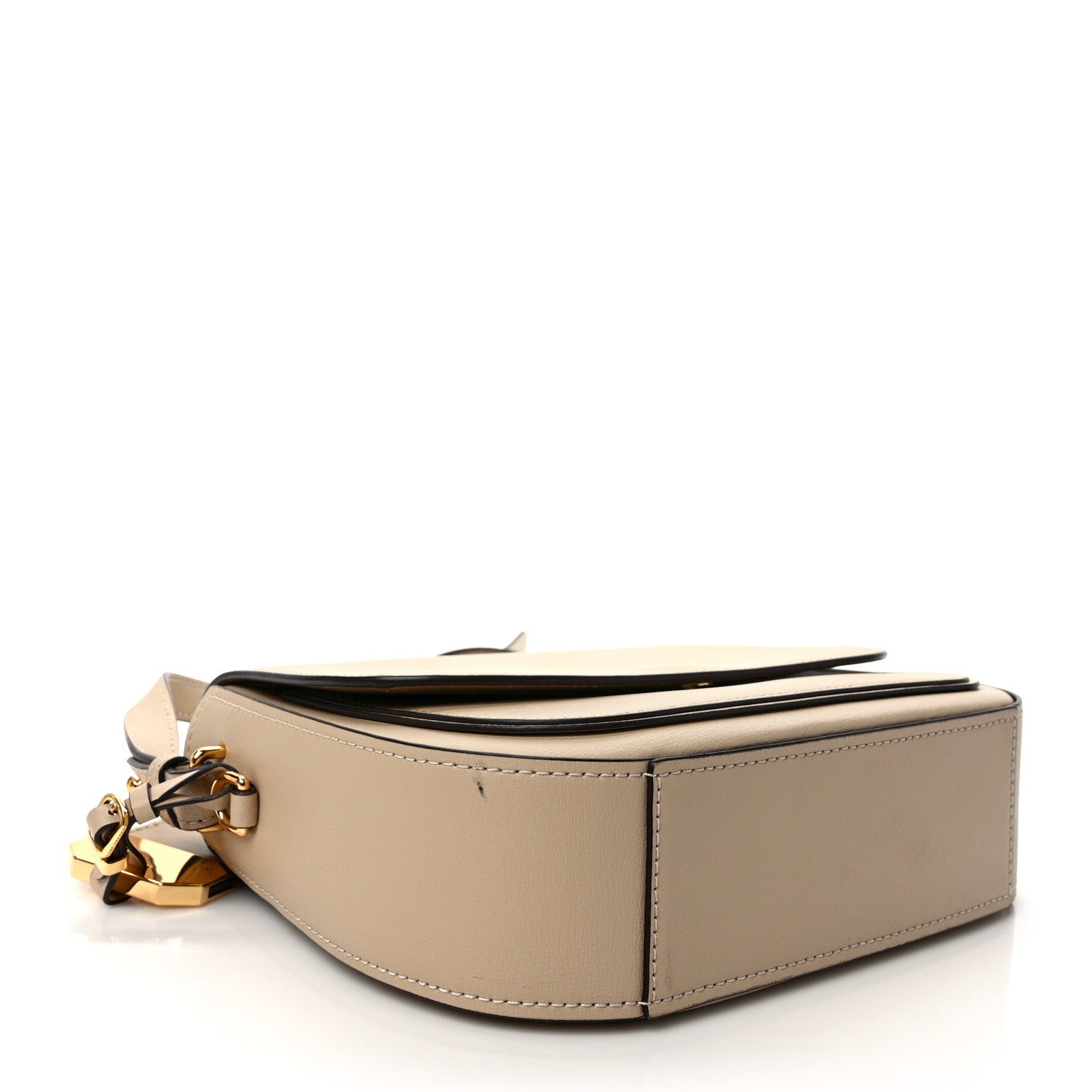 Marc Jacobs Calfskin Mini Rider Crossbody Beige 4 of 9