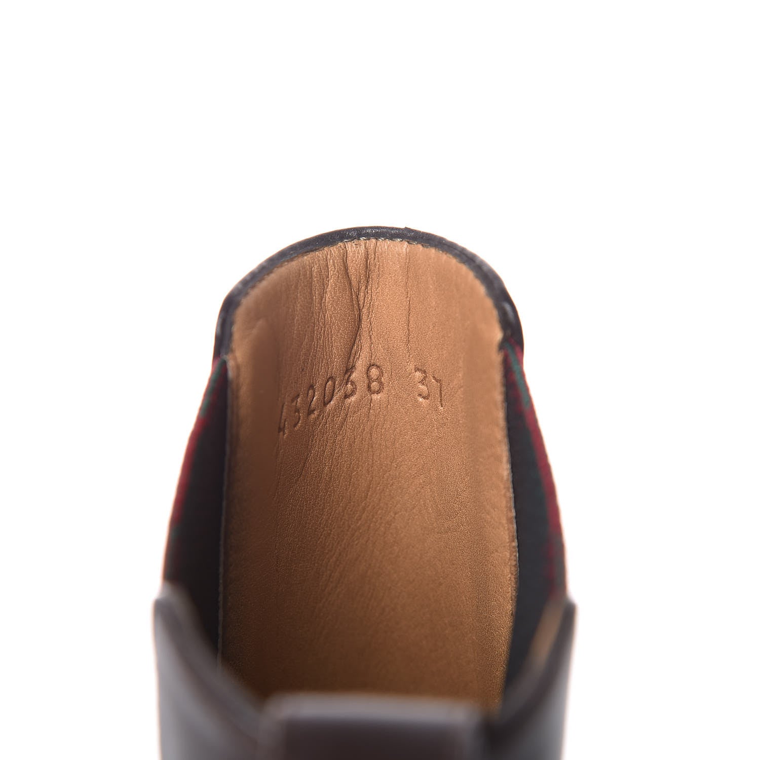 Gucci Calfskin Web Karen Ankle Boots 37 Black 6 of 13