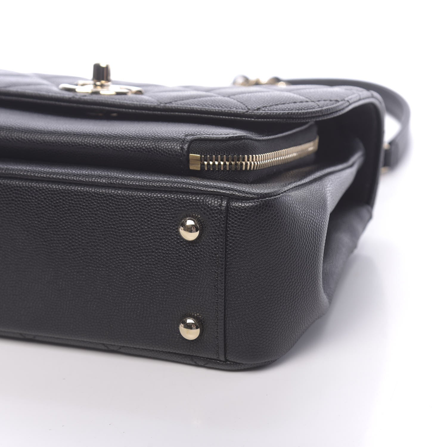Chanel Caviar Quilted Medium Business Affinity Flap Black 10 of 11