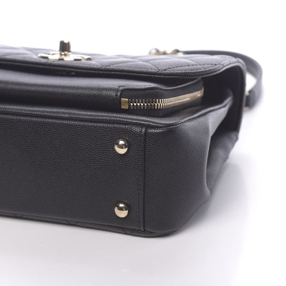 Chanel Caviar Quilted Medium Business Affinity Flap Black 10 of 11